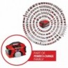 EINHELL COMPRESSORE A BATTERIA PRESSITO 18/21