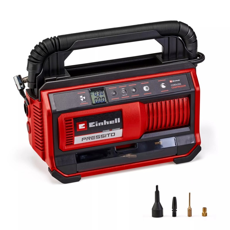 EINHELL COMPRESSORE A BATTERIA PRESSITO 18/25