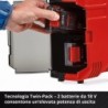 EINHELL COMPRESSORE A VALIGETTA A BATTERIA TE-AC 36/8 LI OF SET-SOLO