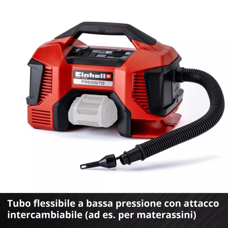 EINHELL COMPRESSORE IBRIDO PRESSITO