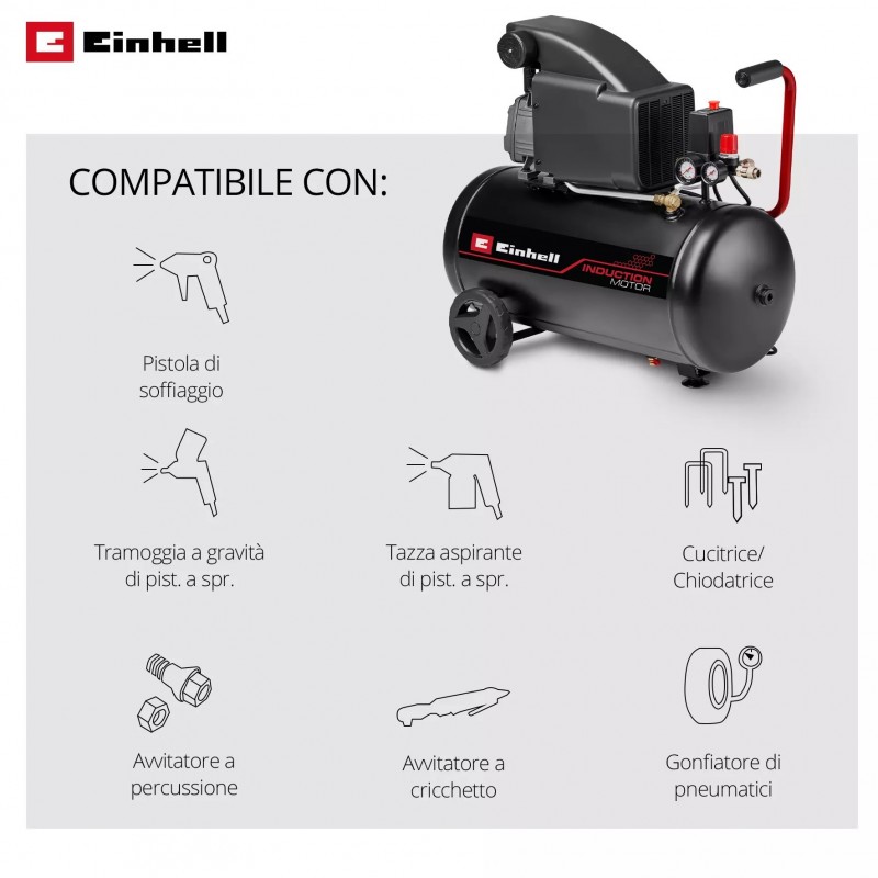 EINHELL COMPRESSORE TC-AC 270/50/10