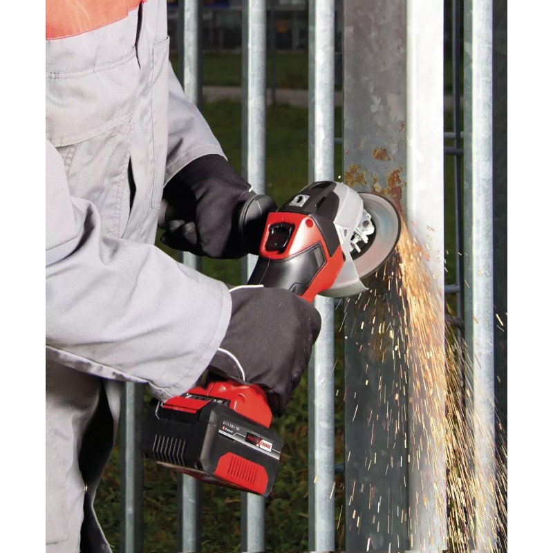 EINHELL SMERIGLIATRICE ANGOLARE TE-AG 18/115 Li-SOLO