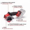 EINHELL SMERIGLIATRICE COMPATTA TP-CO 18/76-C Li BL - Solo