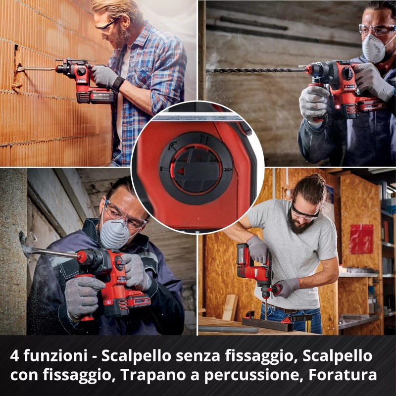 EINHELL TASSELLATORE A BATTERIA HEROCCO 18/20