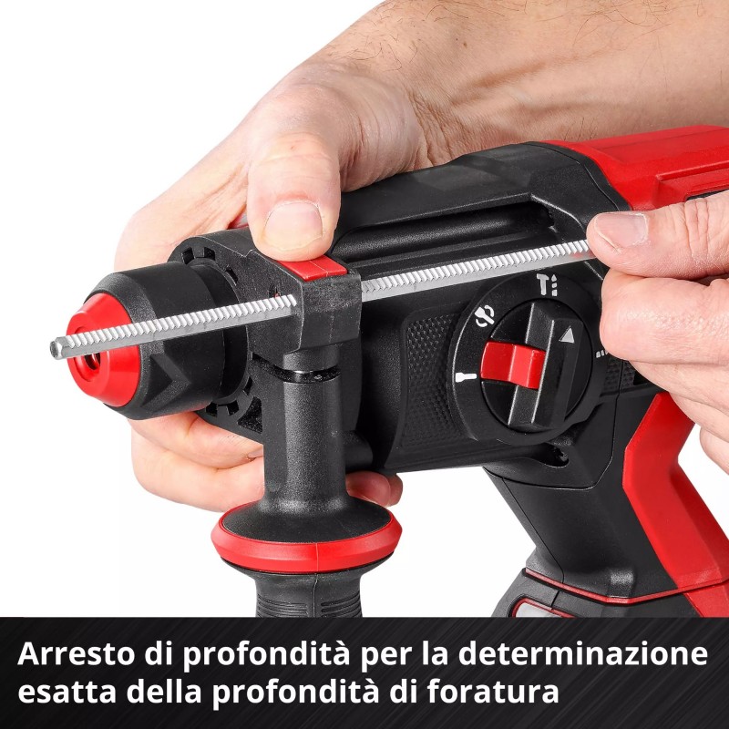 EINHELL TASSELLATORE A BATTERIA TP-HD 18/22 D Li BL - Solo