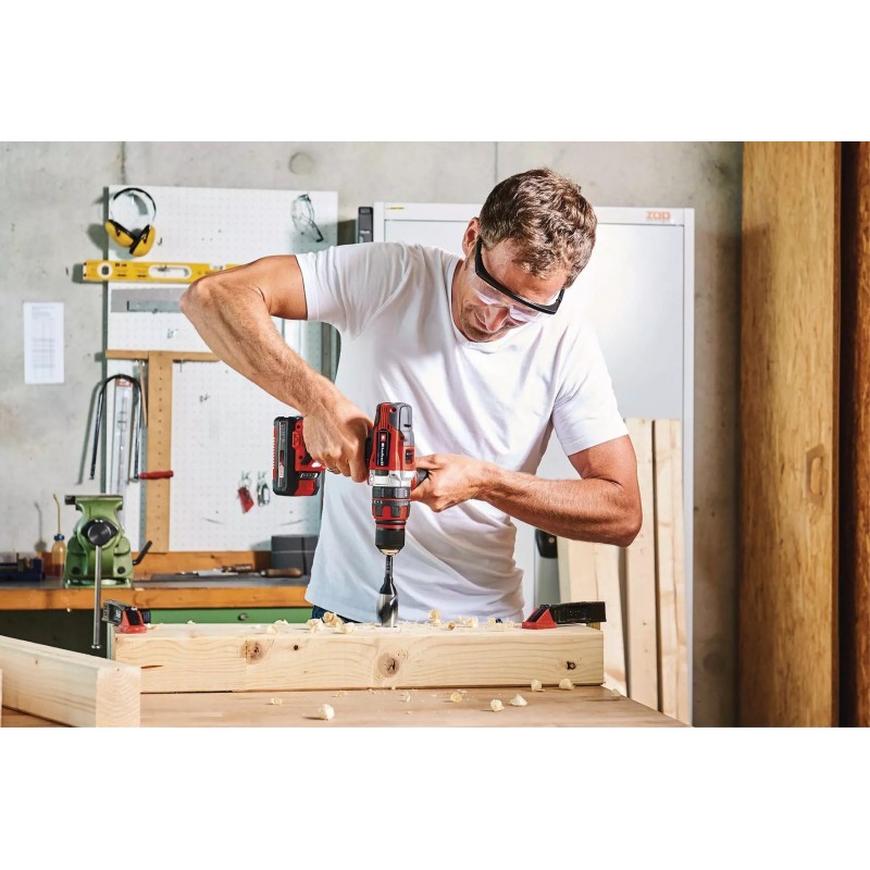 EINHELL TRAPANO A PERCUSSIONE A BATTERIA TE-CD 18/48 Li-i-Solo