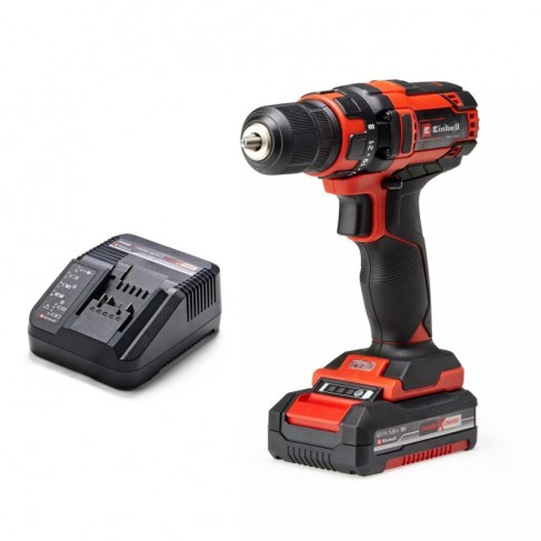 EINHELL TRAPANO AVVITATORE A BATTERIA TC-CD 18/35 Li (1x1