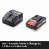 EINHELL TRAPANO AVVITATORE A BATTERIA TC-CD 18/35 Li (1x1