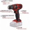 EINHELL TRAPANO AVVITATORE A BATTERIA TC-CD 18/35 Li - Solo
