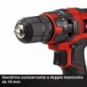 EINHELL TRAPANO AVVITATORE A BATTERIA TC-CD 18/35 Li - Solo
