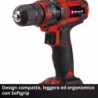 EINHELL TRAPANO AVVITATORE A BATTERIA TC-CD 18/35 Li - Solo