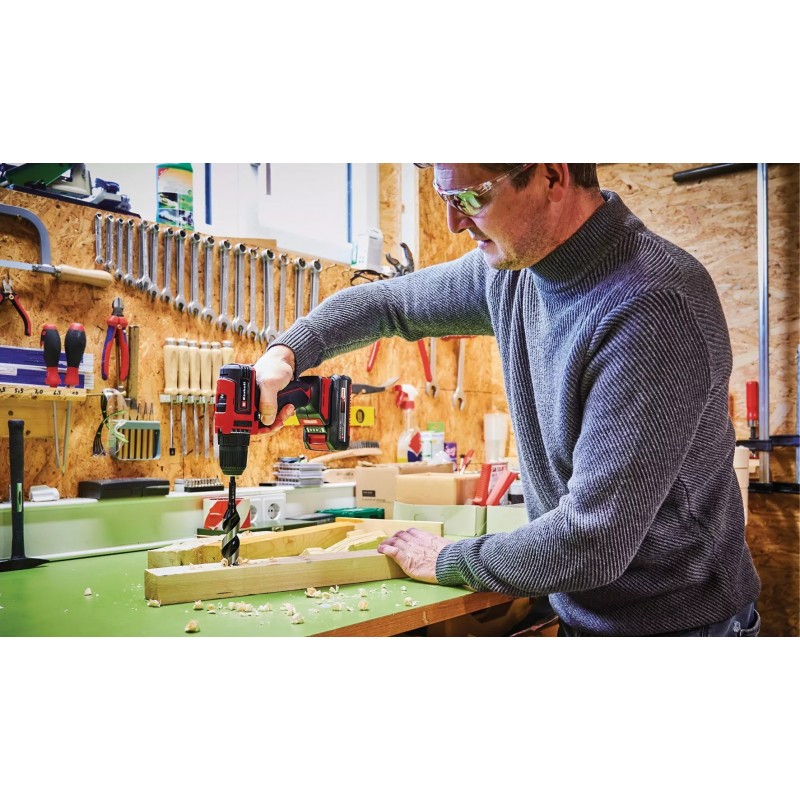 EINHELL TRAPANO AVVITATORE A BATTERIA TE-CD 18/40 Li BL - Solo