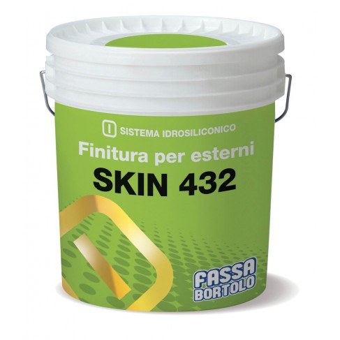 Finitura Fassa Skin 432 silossanica protettiva bianco (Secchio da 14 lt) Fassa Bortolo - 1