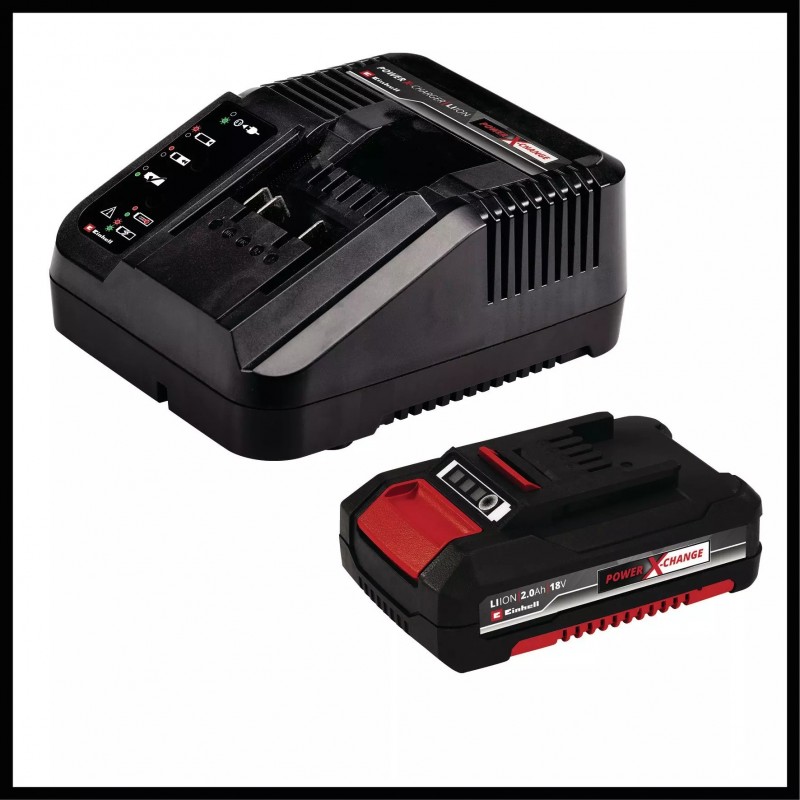 EINHELL TRAPANO AVVITATORE A BATTERIA TE-CD 18/45 3X-Li +22 (2