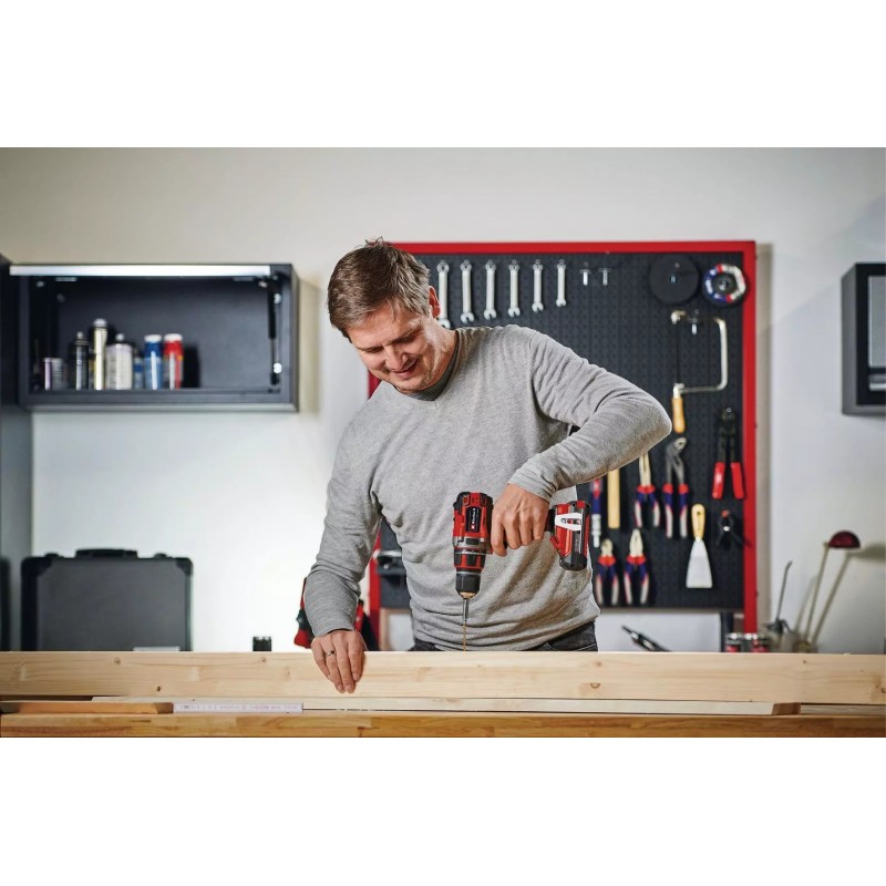 EINHELL TRAPANO AVVITATORE A BATTERIA TP-CD 18/50 Li BL (2x2