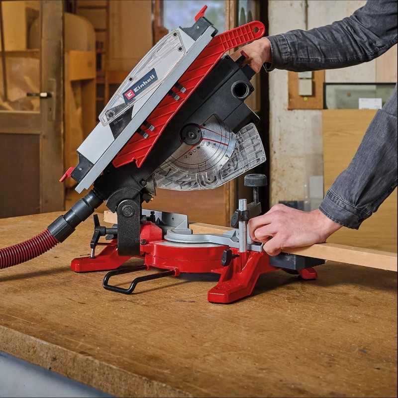 EINHELL TRONCATRICE CON BANCO SUPERIORE TE-MS 216 T