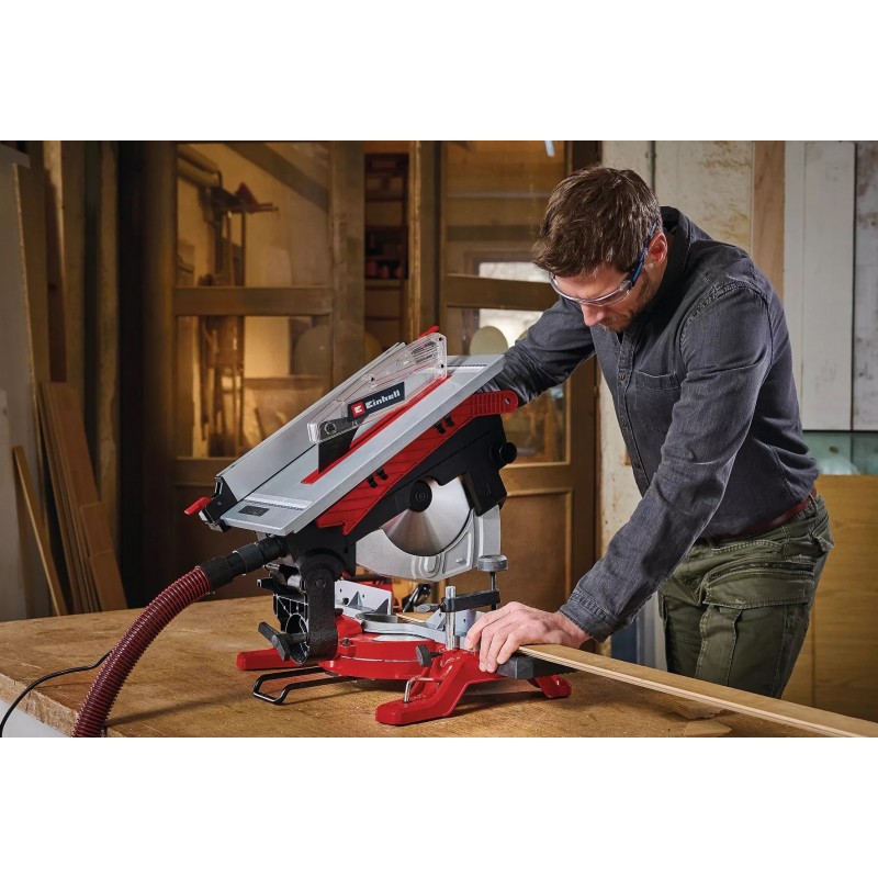 EINHELL TRONCATRICE CON BANCO SUPERIORE TE-MS 254 T
