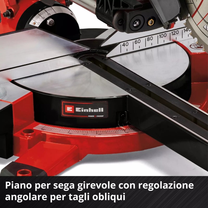 EINHELL TRONCATRICE RADIALE A BATTERIA TE-SM 36/210 Li - Solo