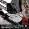 EINHELL TRONCATRICE RADIALE A BATTERIA TE-SM 36/210 Li - Solo