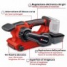 EINHELL LEVIGATRICE A NASTRO TP-BS 18/457 Li BL-Solo