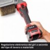 EINHELL LEVIGATRICE A SPAZZOLA TP-BR 18/32 Li BL-Solo