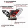 EINHELL LEVIGATRICE ECCENTRICA TP-RS 18/32 Li BL - Solo