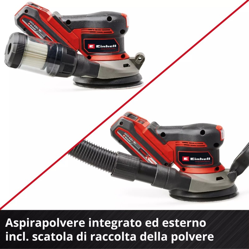 EINHELL LEVIGATRICE ECCENTRICA TP-RS 18/32 Li BL - Solo