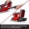 EINHELL LEVIGATRICE ORBITALE A BATTERIA TE-OS 18/230 Li Solo