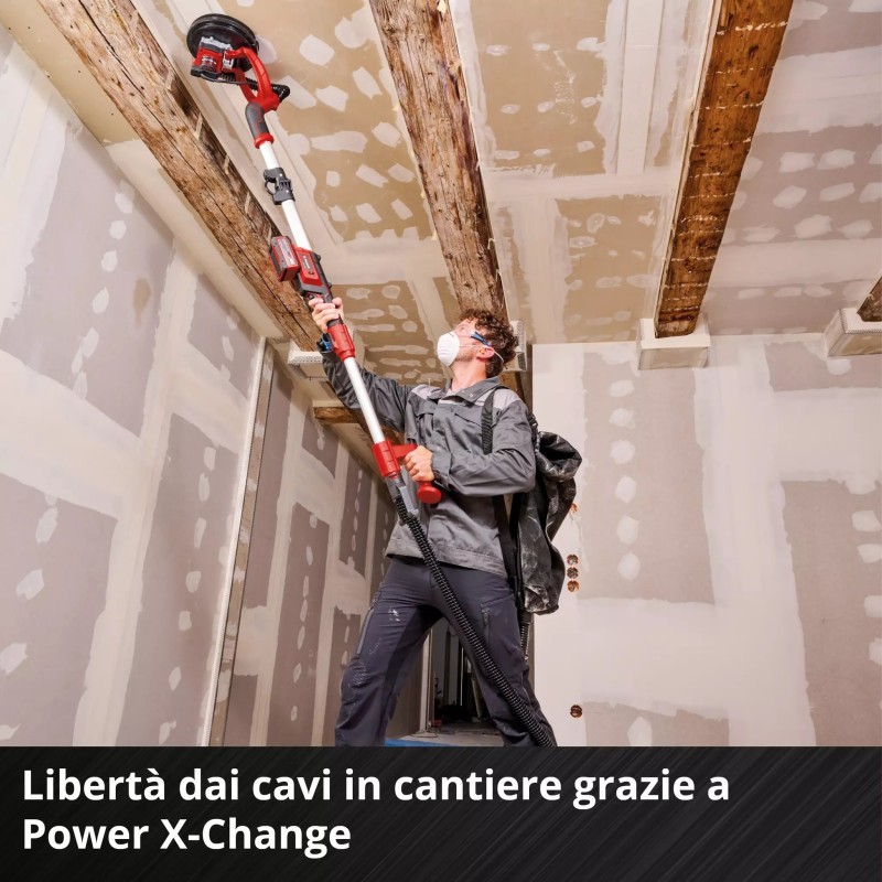 EINHELL LEVIGATRICE PER MURI TP-DW 18/225 Li - Solo