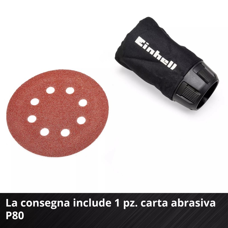 EINHELL LEVIGATRICE ROTORBITALE A BATTERIA TE-RS 18 Li-Solo