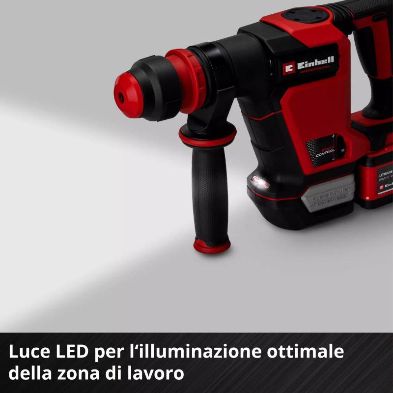 EINHELL MARTELLO DEMOLITORE A BATTERIA TP-DH 18/4 Li BL-Solo