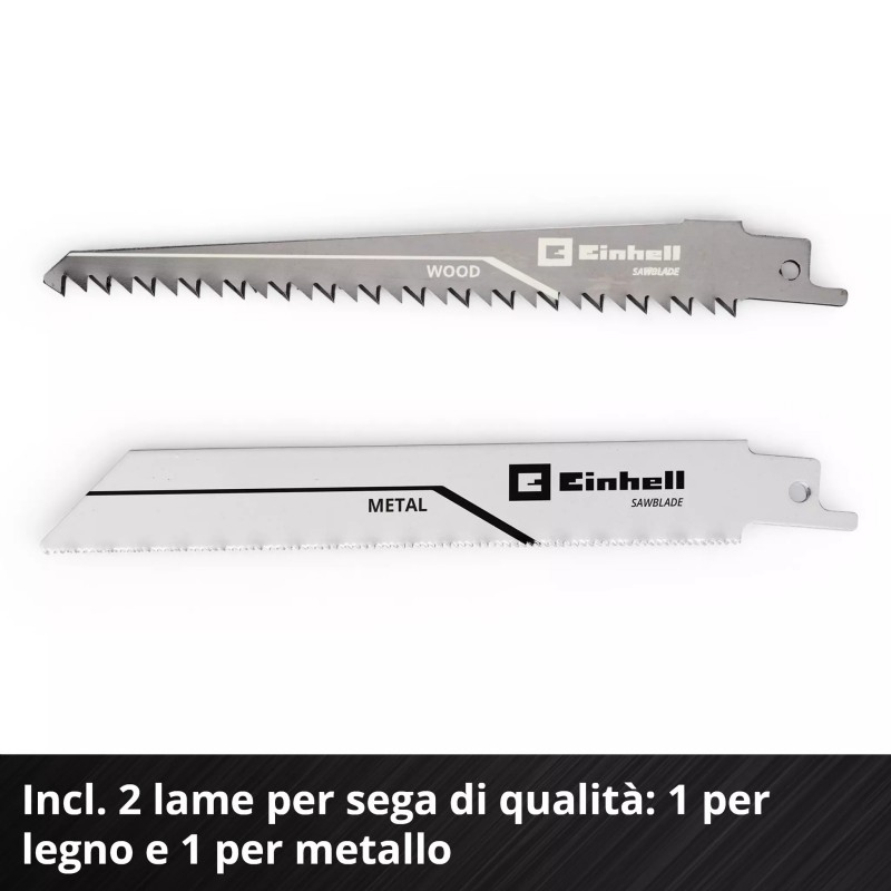 EINHELL SEGA UNIVERSALE A BATTERIA TE-AP 18/13 Li-Solo