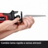 EINHELL SEGA UNIVERSALE A BATTERIA TE-AP 18/13 Li-Solo