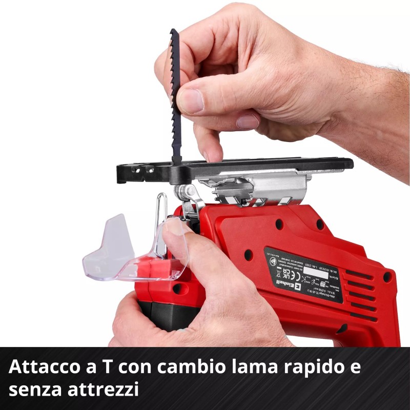 EINHELL SEGHETTO ALTERNATIVO A BATTERIA TC-JS 18 Li - Solo