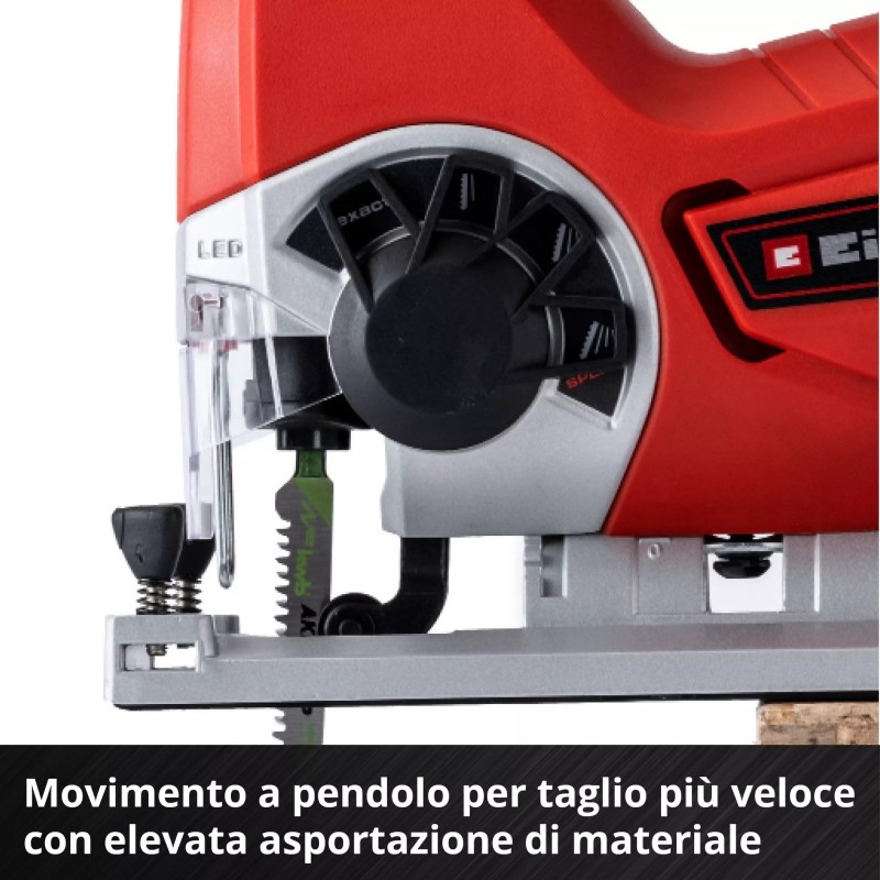 EINHELL SEGHETTO ALTERNATIVO A BATTERIA TE-JS 18/80 Li-Solo