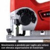 EINHELL SEGHETTO ALTERNATIVO A BATTERIA TE-JS 18/80 Li-Solo