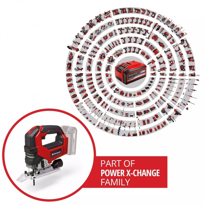 EINHELL SEGHETTO ALTERNATIVO A BATTERIA TP-JS 18/135 Li BL - Solo