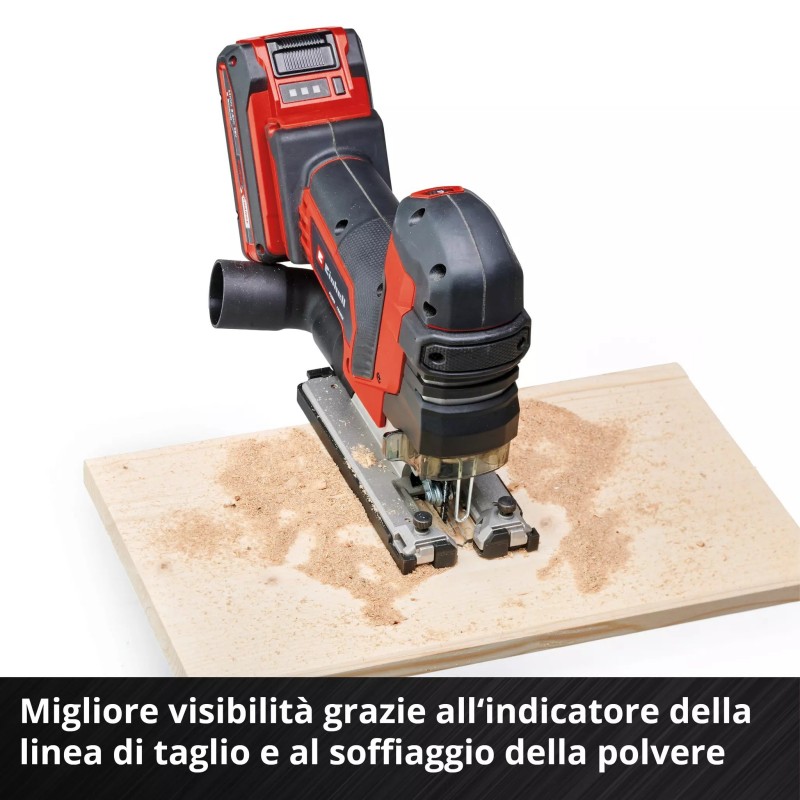 EINHELL SEGHETTO ALTERNATIVO T-STYLE A BATTERIA TP-JST 18/135 Li BL - Solo