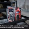 EINHELL RADIO DA CANTIERE TE-CR 18 Li DAB+/FM/BT - Solo