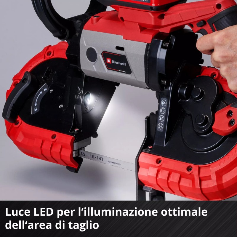 EINHELL SEGA A NASTRO TE-MB 18/127 Li-Solo