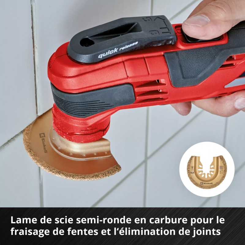 EINHELL SET ACCESSORI MULTIFUNZIONE LEGNO METALLO PIASTRELLE 6 PEZZI