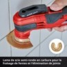 EINHELL SET ACCESSORI MULTIFUNZIONE LEGNO METALLO PIASTRELLE 6 PEZZI