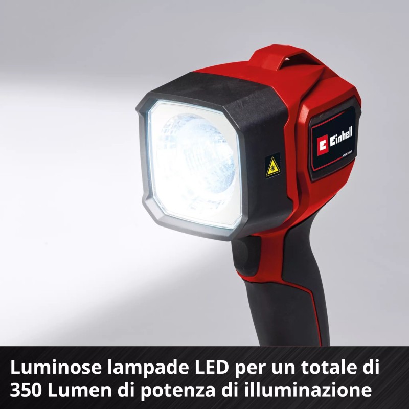 EINHELL TORCIA RICARICABILE TC-CL 18/350 Li - Solo