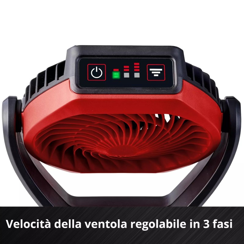 EINHELL VENTILATORE A BATTERIA GC-CF 18/110 Li-Solo