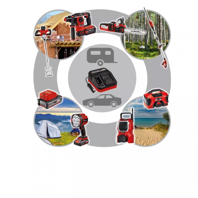 EINHELL CARICABATTERIE POWER X-CAR CHARGER 3A