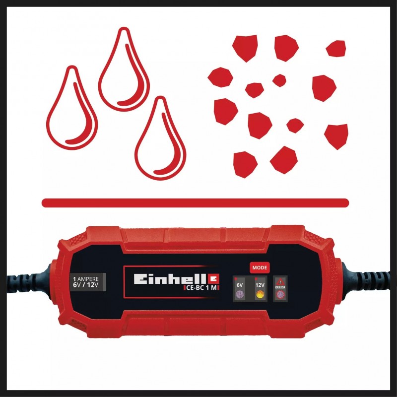 EINHELL CARICABATTERIE UNIVERSALE CE-BC 1 M