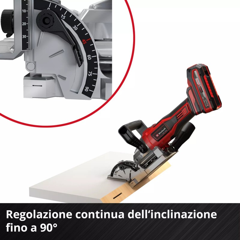 EINHELL FRESATRICE ORIZZONTALE TE-BJ 18 Li - Solo