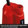 EINHELL POMPA SOMMERSA A BATTERIA GE-PP 18 RB Li - Solo