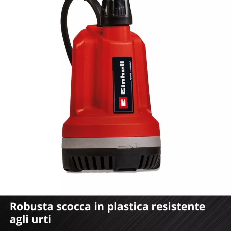EINHELL POMPA SOMMERSA A BATTERIA GE-PP 18 RB Li - Solo