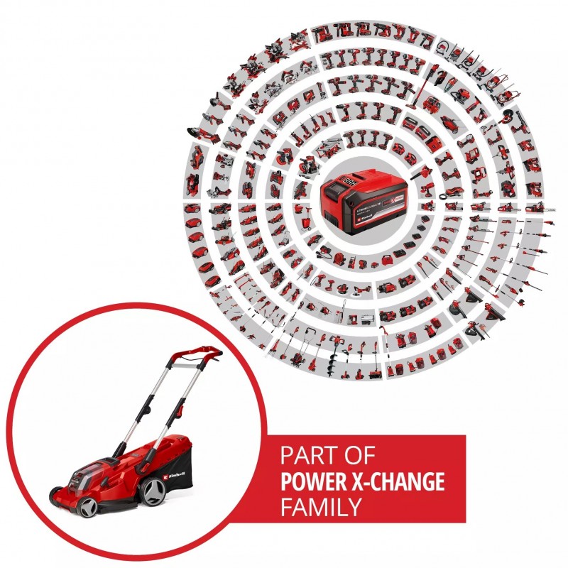 EINHELL RASAERBA A BATTERIA RASARRO 36/40 (2x4.0Ah)